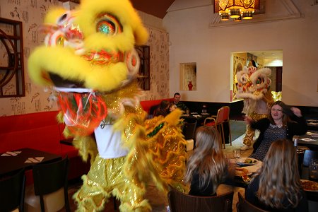 Banquet Restaurant Swindon Lion Dancing