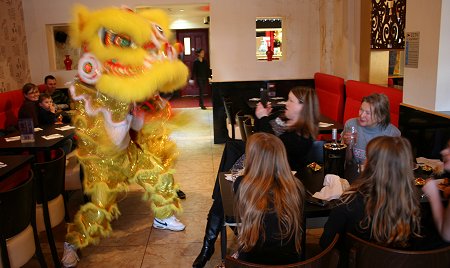 Banquet Restaurant Swindon Lion Dancing