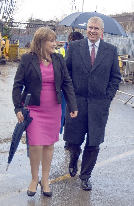 Prince Andrew at Swindon UTC