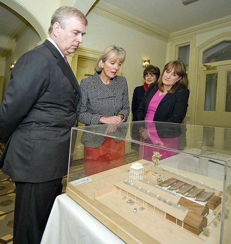 Prince Andrew at Swindon UTC