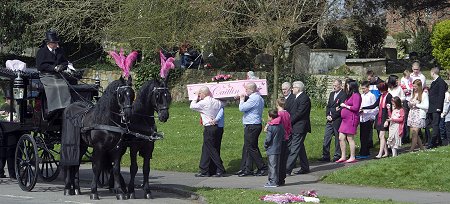 Caitlin Hunt Funeral