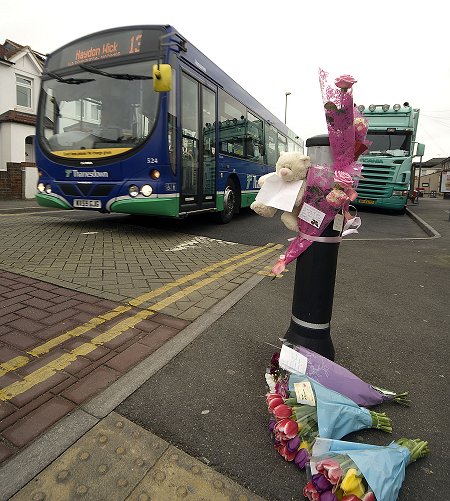 Moredon bus accident Caitlin Hunt