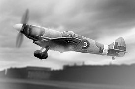 The Supermarine Spitfire - 121 were made in Swindon