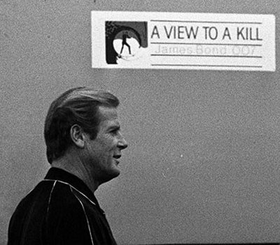 Roger Moore in Swindon