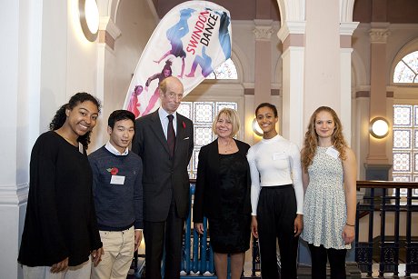 The Duke of Kent at Swindon Dance