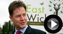 Nick Clegg in Swindon