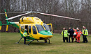 Air Ambulance Airlifts Cyclist