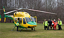 Air Ambulance Airlifts Cyclist