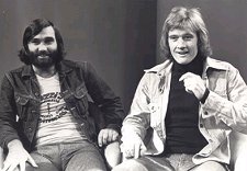 George Best with Rodney Marsh