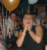 Jade Goody visits Swindon