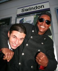 Jermaine Jackson in Swindon