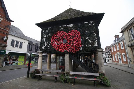 Wootton Bassett Town Hall Poppy Appeal