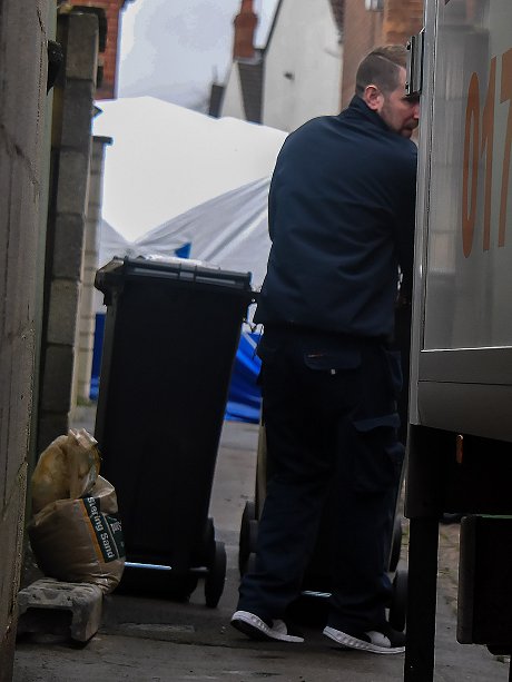 Christopher Halliwell house search in Broad St, Swindon