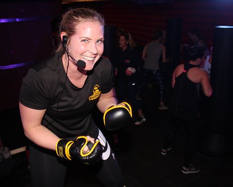 Laura Freyne at SN1 Fit Fight Klub Swindon