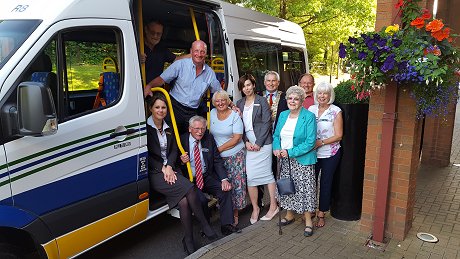 Swindon Rotary Charity Ball cheque Presentation 2017