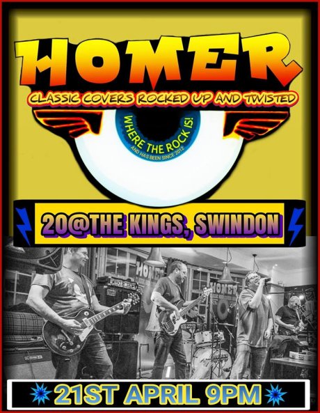 Homer at 20 at The Kings, Swindon