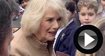 Queen Camilla in Swindon