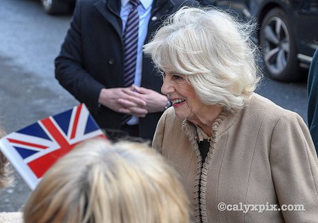 Queen Camilla in Swindon