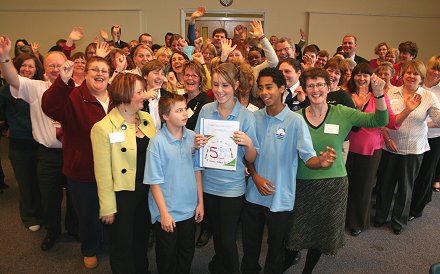 Members of the Swindon Children's Fund who have been involved in five years of its successes