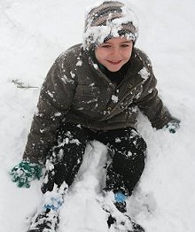 Snow in Swindon