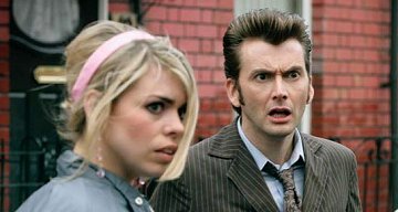 Billie Piper and David Tennant