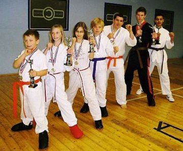 British Chapions from Swindon Martial Arts School