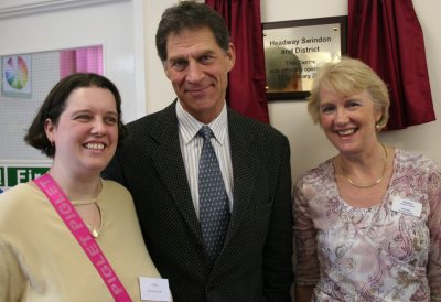 Swindon's Headway clinic, opened by Casualty's Simon MacCorkindale