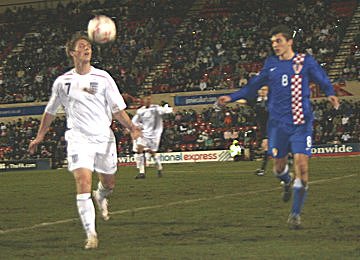 England Under 19s player James Henry plays at the Country Ground in Swindon