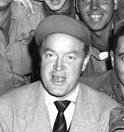 Bob Hope - entertained troops in Swindon