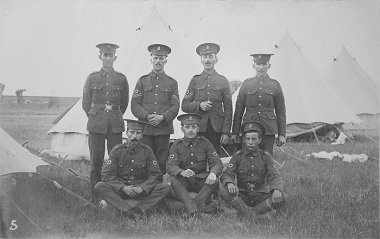 Chiseldon Camp Swindon - early soldiers