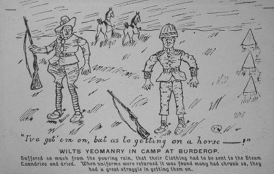 Wilts Yeomanry at Chiseldon Camp