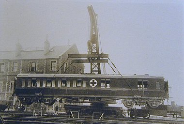 GWR Swindon Ambulance train carriage