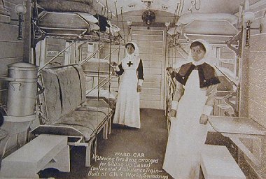 GWR Swindon Ambulance Train Ward carriage