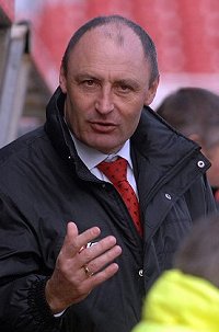 Swindon Town manager Maurice Malpas