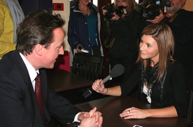 David Cameron interviewed by Kirsty Heber-Smith