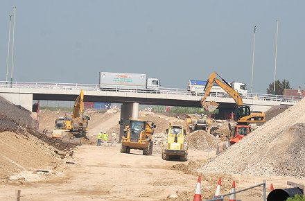 A419 Blunsdon bypass in Swindon