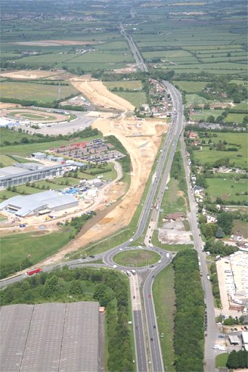 A419 Blunsdon bypass in Swindon