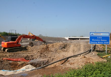 A419 Blunsdon bypass in Swindon