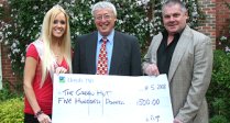 Charity night pays off