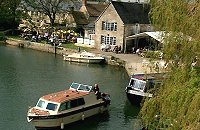 The Riverside pub in Lechlade