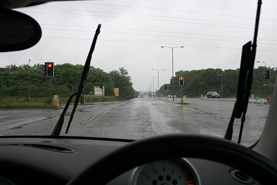 Rainy Swindon 26 May 2008