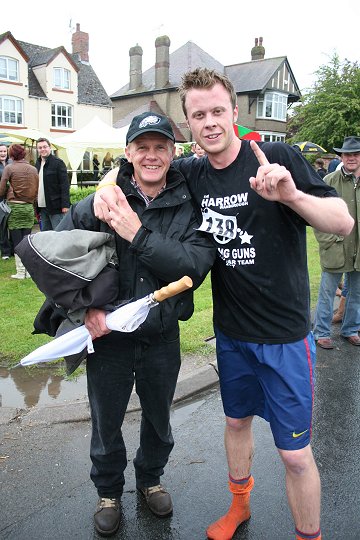 Robert Hunt, winner of the Wanborough Beer Race 2008