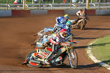 Swindon v Poole in the Knockout Cup Quarter Final Second Leg