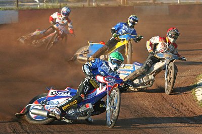 Swindon v Poole in the Knockout Cup Quarter Final Second Leg