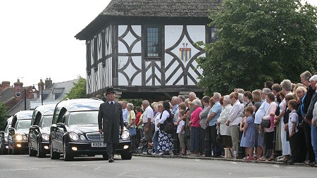 Wootton Bassett soldier tribute 23 June 2008