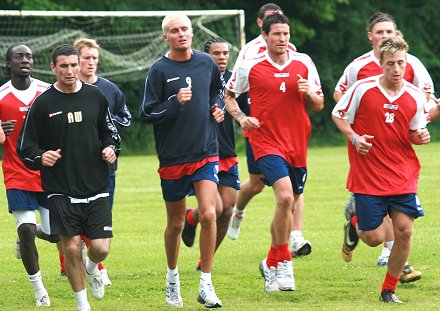 Swindon Town FC Pre-Season Training 2008/09