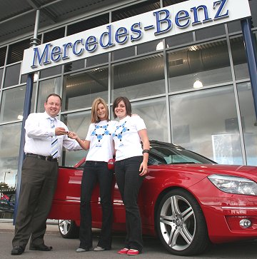 SwindonWeb girls get Mercedes to follow the STFC lads on their pre season tour in Austria