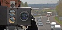 Speed camera on the M4