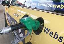 Petrol prices soar in Swindon