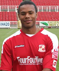 Swindon Town's Jerel Ifel